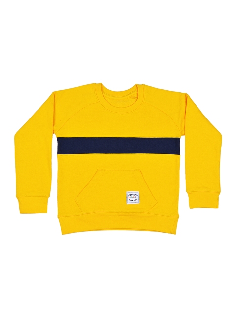 

GKIDZ Boys Yellow Sweatshirt