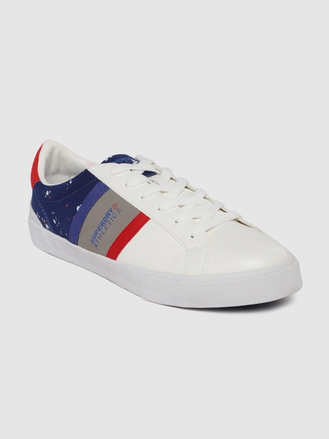 

Superdry Men White Court Trainers