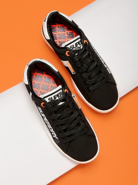 

Superdry Men Black SLEEK TENNIS TRAINER Sneakers