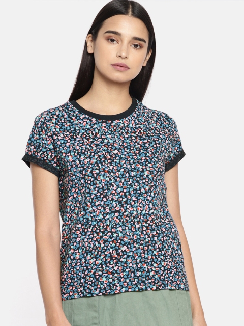 

Denizen From Levis Women Multicoloured Printed Round Neck T-shirt, Multi
