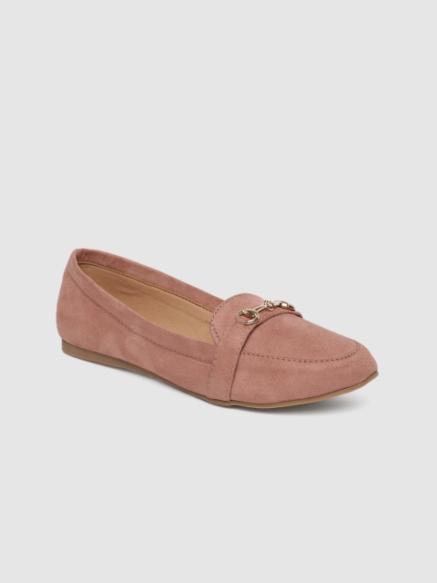 

Rocia Women Peach-Coloured Solid Ballerinas