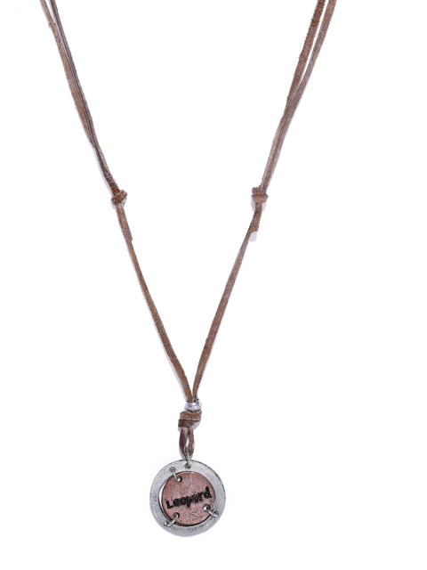 

UNKNOWN by Ayesha Men Brown Necklace