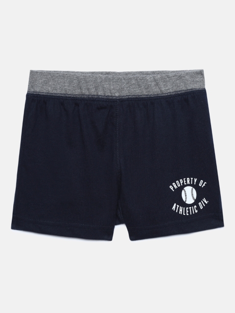 

The Childrens Place Boys Blue Printed Regular Fit Regular Shorts