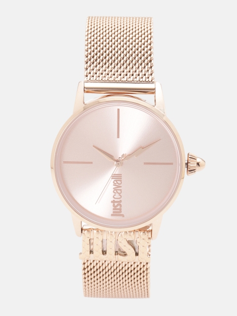 

Just Cavalli Women Rose Gold-Toned Analogue Watch JC1L078M0035