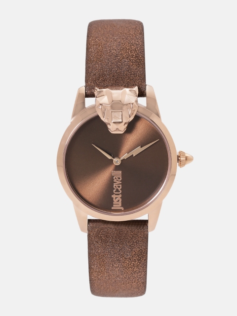 

Just Cavalli Women Bronze-Toned Analogue Watch JC1L057L0235