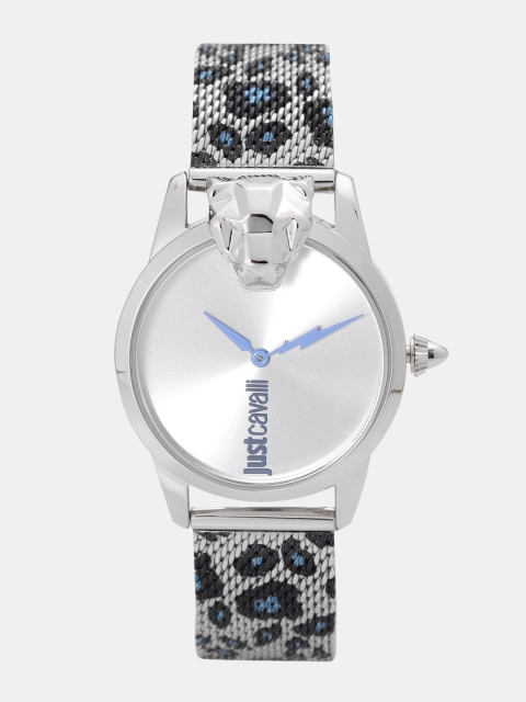 

Just Cavalli Women Silver-Toned Analogue Watch JC1L057M0275