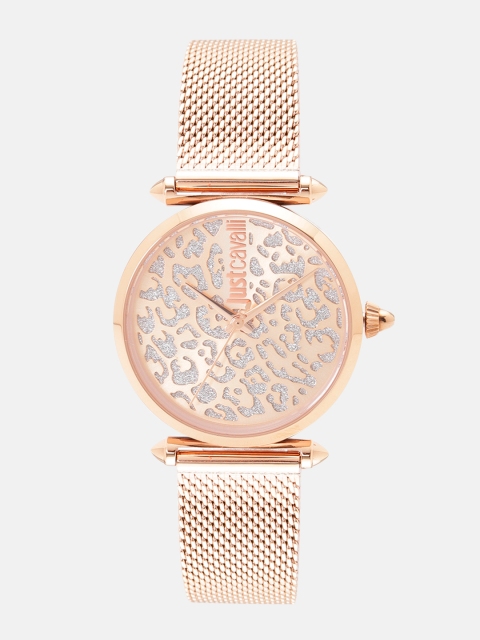 

Just Cavalli Women Rose Gold-Toned Analogue Watch JC1L085M0075