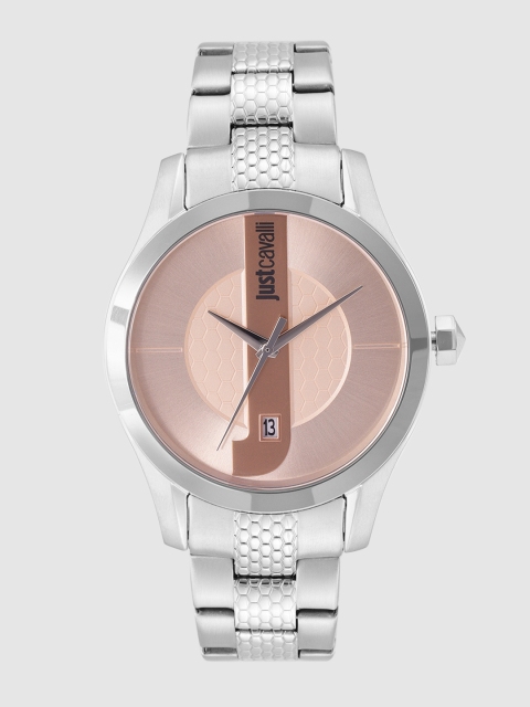 

Just Cavalli Women Peach-Coloured Analogue Watch JC1G066M0075