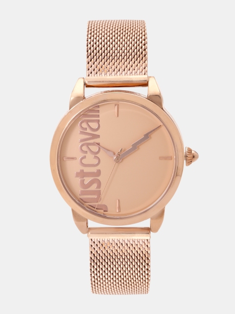 

Just Cavalli Women Peach-Coloured Analogue Watch JC1L079M0065