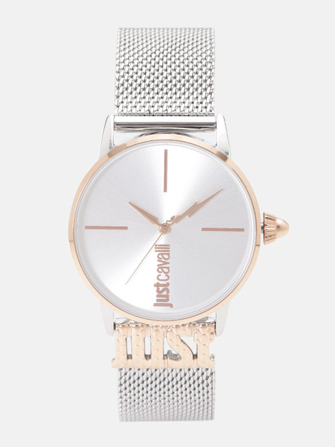 

Just Cavalli Women Silver-Toned Analogue Watch JC1L076M0135