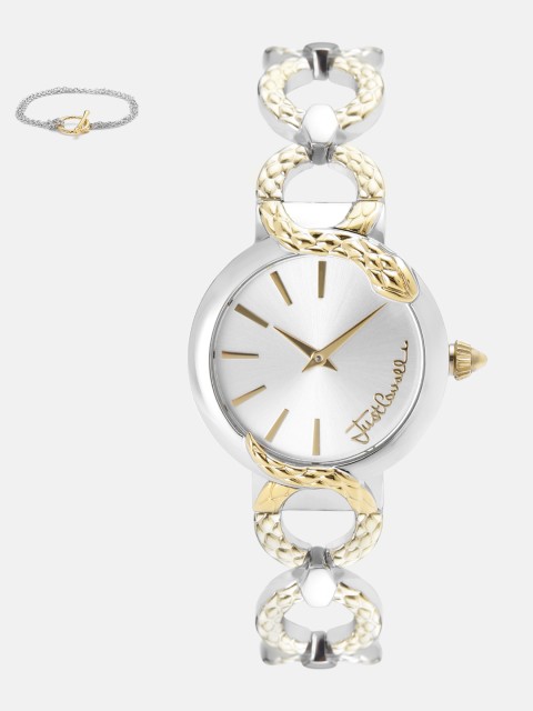 

Just Cavalli Women Watch Gift Set, Silver
