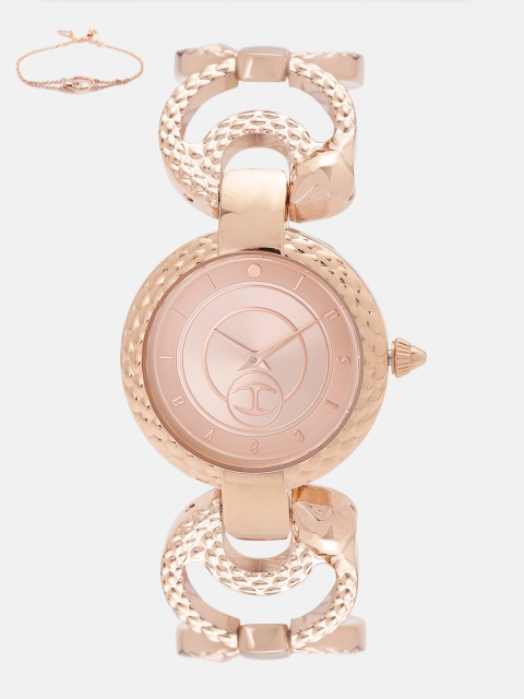 

Just Cavalli Women Watch Gift Set, Rose gold