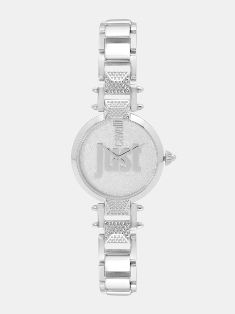 

Just Cavalli Women Silver-Toned Analogue Watch JC1L076M0125