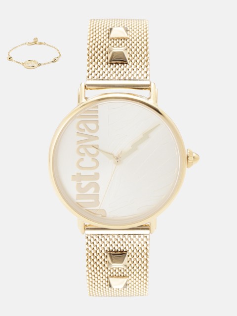 

Just Cavalli Women Watch Gift Set, Gold