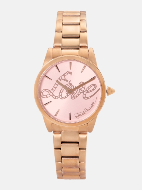 

Just Cavalli Women Rose Gold-Toned Analogue Watch JC1L010M0255