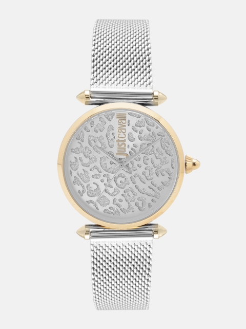 

Just Cavalli Women Silver-Toned Analogue Watch JC1L085M0095