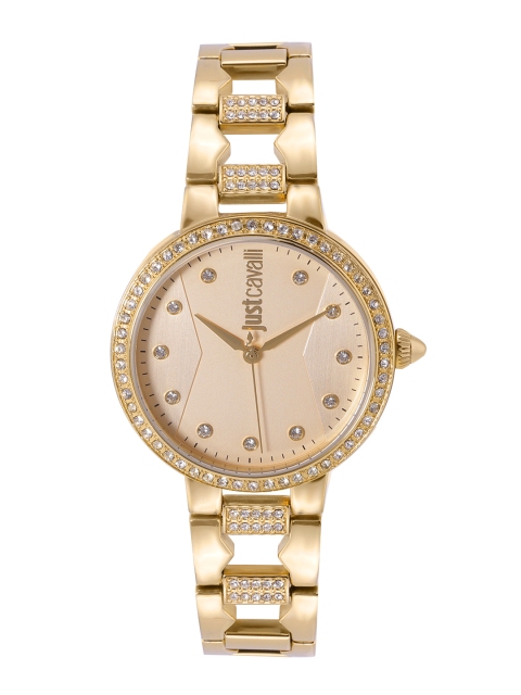 

Just Cavalli Women Gold-Toned Analogue Watch JC1L031M0075