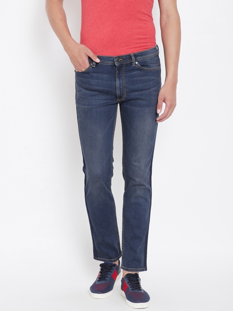 

Marks & Spencer Men Blue Slim Fit Mid-Rise Clean Look Stretchable Jeans
