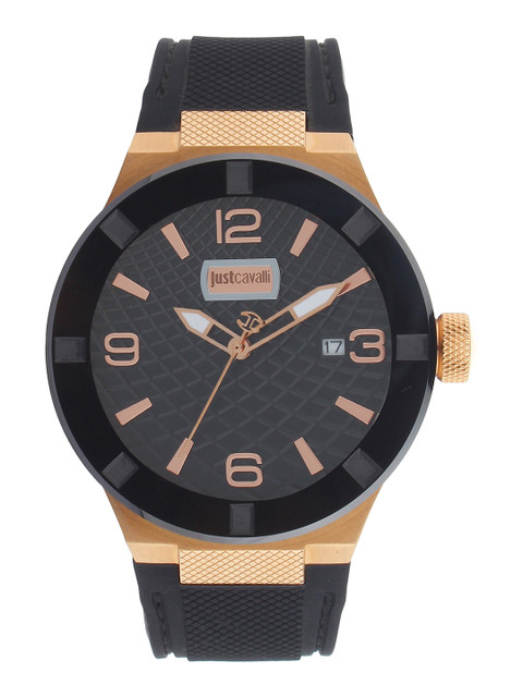 

Just Cavalli Men Black Analogue Watch JC1G017P0045