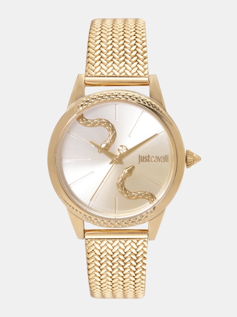 

Just Cavalli Women Gold-Toned Analogue Watch JC1L029M0105