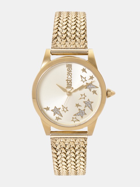 

Just Cavalli Women Gold-Toned Analogue Watch JC1L042M0075