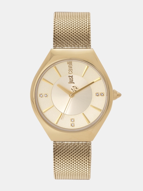 

Just Cavalli Women Gold-Toned Analogue Watch JC1L026M0075