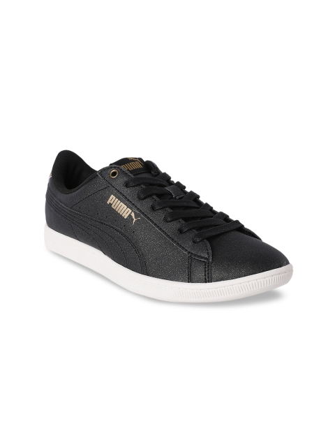 

Puma Women Black Vikky LX Sneakers