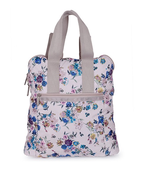

LeSportsac Women Pink Printed Handbag cum Backpack
