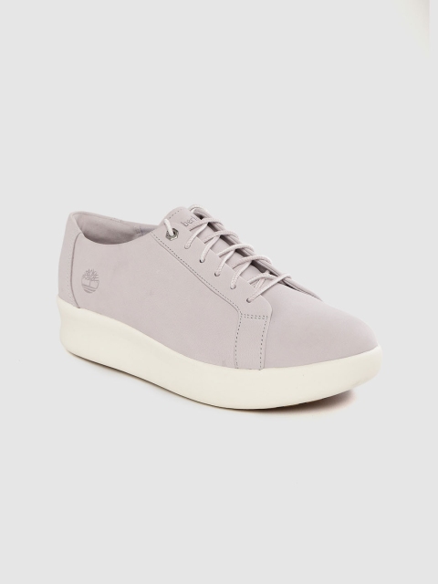 

Timberland Women Lavender Nubuck Leather Berlin Park Oxford Sneakers