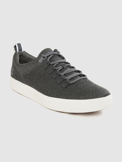 

Timberland Men Charcoal Grey Amherst Knit ALP Oxford Sneakers