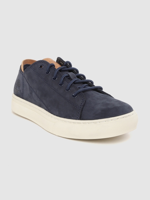 

Timberland Men Navy Blue Adventure 2.0 Cupsole Modern Oxford Nubuck Sneakers