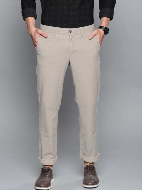 

Louis Philippe Sport Men Grey Slim Fit Solid Regular Trousers