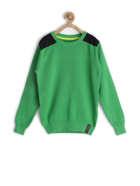 

Allen Solly Junior Boys Green Sweater