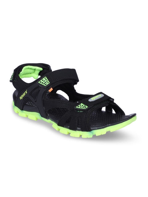 

Sparx Men Black Sports Sandals