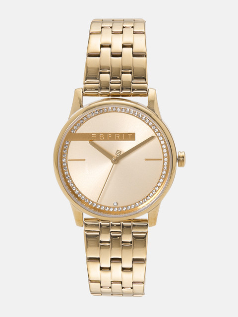 

ESPRIT Women Gold-Toned Analogue Watch ES1L082M0045