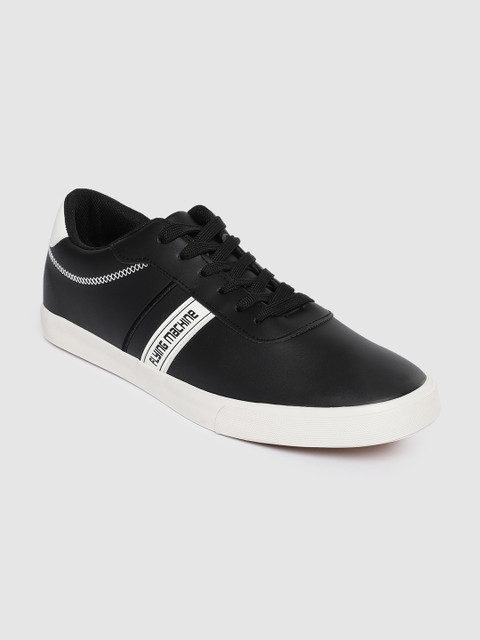 

Flying Machine Men Black Sneakers
