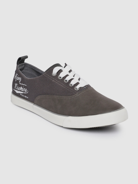 

Flying Machine Men Grey Sneakers