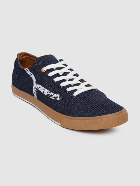

Flying Machine Men Navy Blue Sneakers