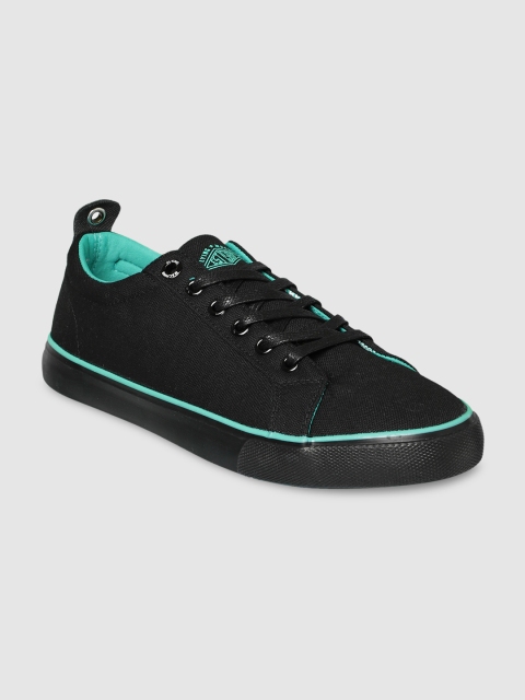 

Flying Machine Men Black Sneakers