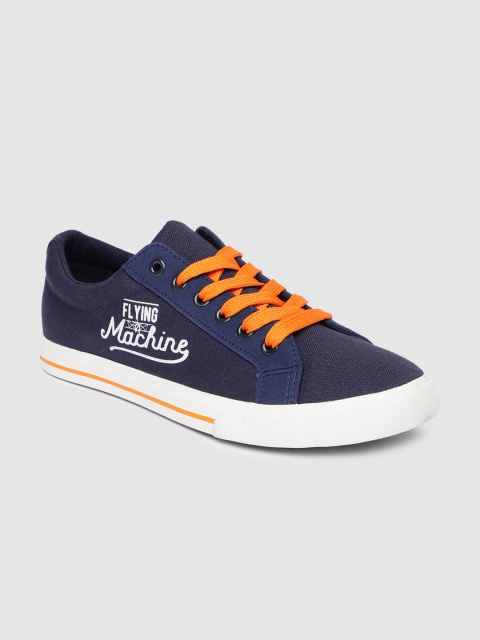 

Flying Machine Men Navy Blue Sneakers