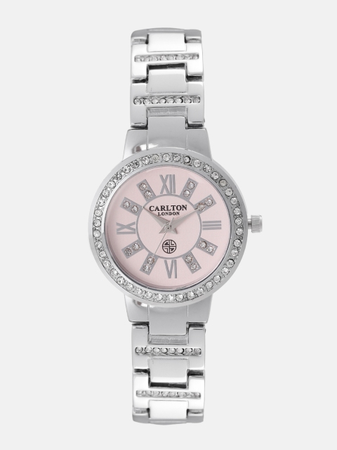 

Carlton London Women Pink Analogue Watch CL012SPIS