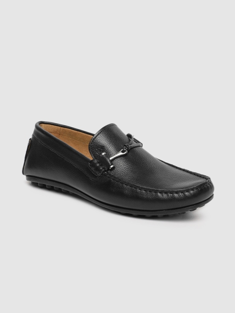 

Arrow Men Black Leather Loafers