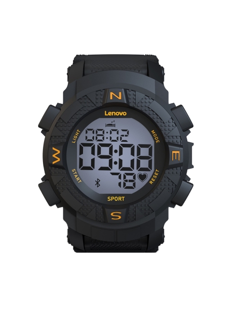 

Lenovo Unisex Black Ego HX07 Smartwatch