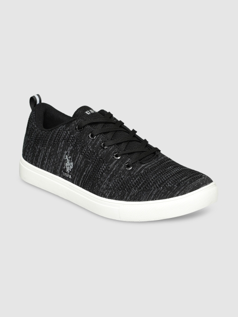 

U.S. Polo Assn. Men Black Sneakers