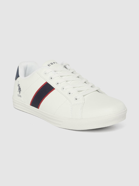 

U.S. Polo Assn. Men Off-White Sneakers