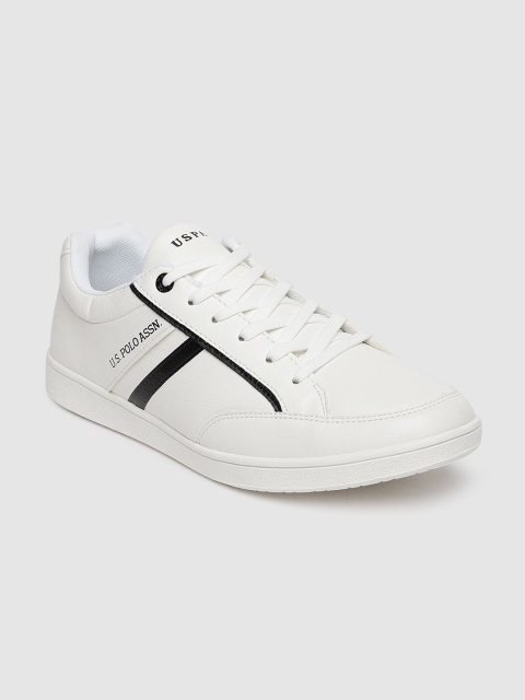 

U.S. Polo Assn. Men White Sneakers