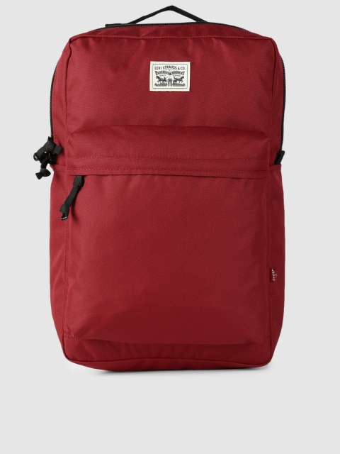 

Levis Unisex Red Solid Backpack