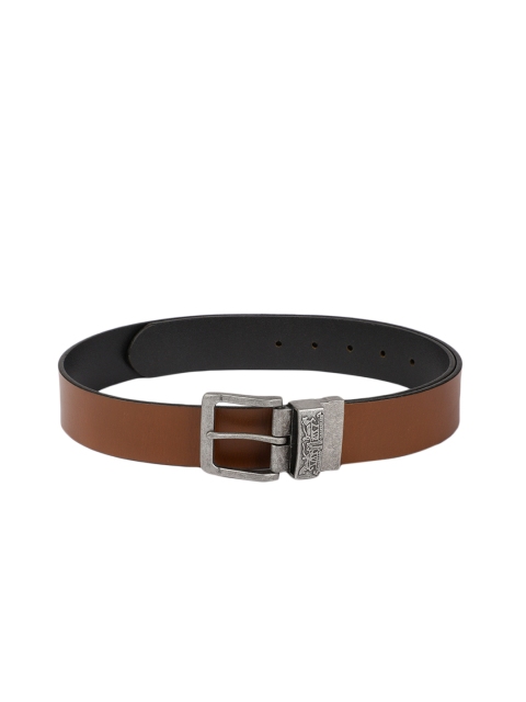 

Levis Men Brown Reversible Solid Leather Belt