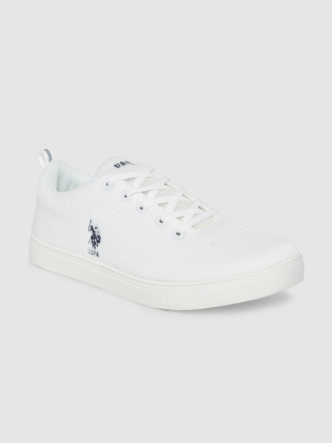 

U.S. Polo Assn. Men Off-White Sneakers