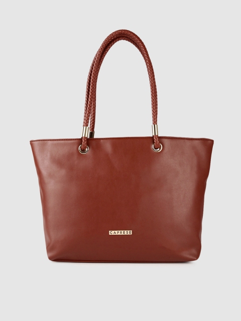 

Caprese Brown Solid Shoulder Bag